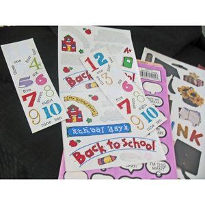 VARIOUS BRANDS STICKERS LOT Majority sports related.